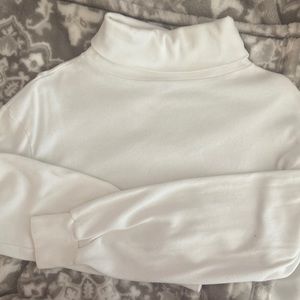 Brandy Melville White Long Sleeve Top